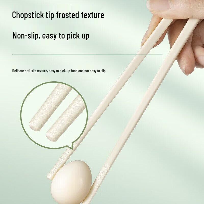 Supor Silver Shield Antibacterial Chopsticks - 10 Pairs