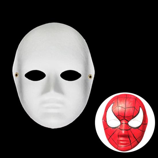 Mască de petrecere cu bandă elastică, inspiră creativitatea, ușoară, DIY, jumătate de față, mască de dans, jucărie pentru pictură pentru copii, pentru casă