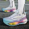 Lightweight Carbon Plate Running Shoes Boys Teens Low-Cut Breathable Athletic Sneakers Fall Winter