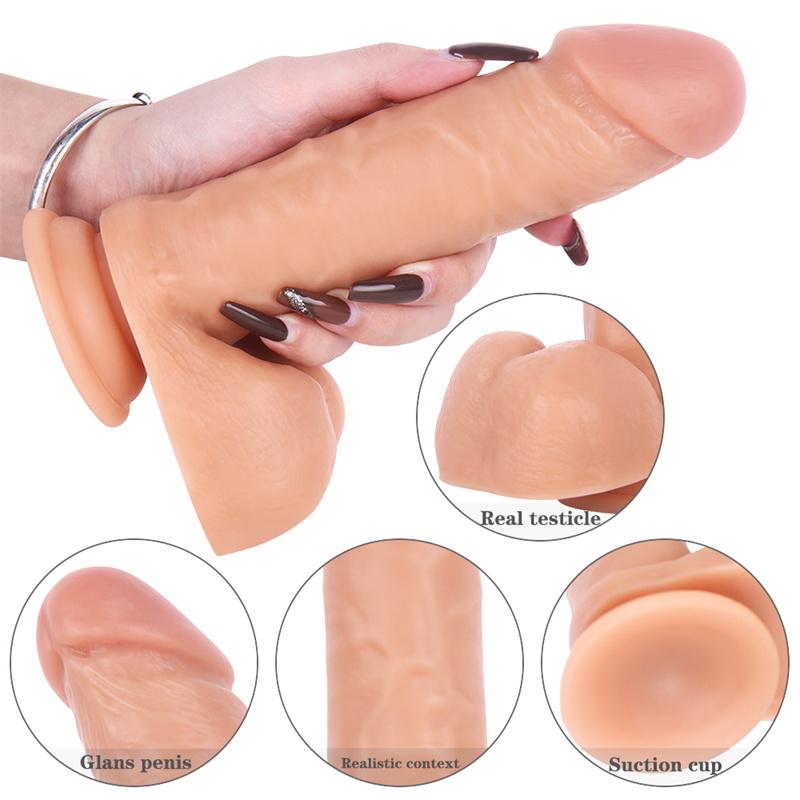 Masturbator dla kobiet Sypialnia Realistyczne Dildo Produkty dla dorosłych