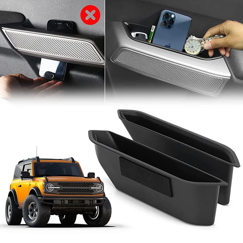 Set of 2 Storage Boxes for 2021+ Bronco Front and Rear Doors