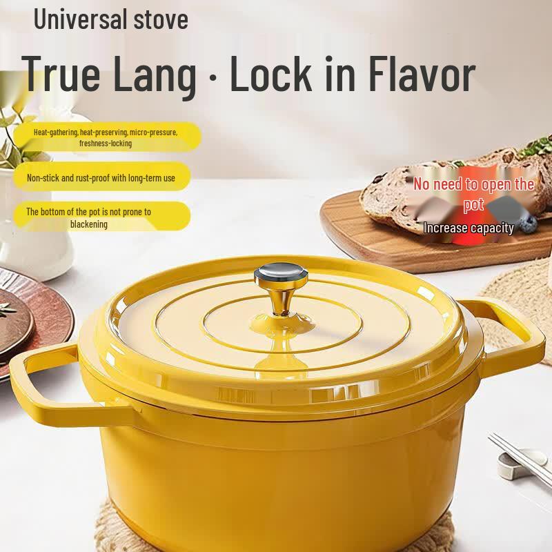 Qiwei Enamel Cast Iron Casserole
