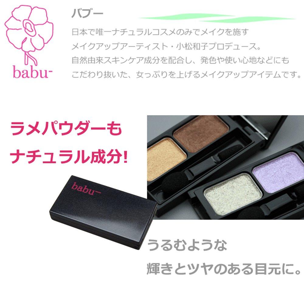 Babu Beaute Luster Eye 02 Gold Cocoa Brown &