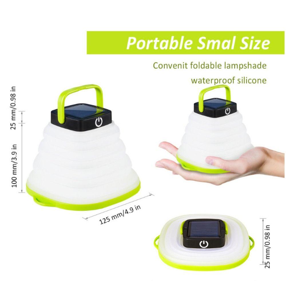 Portable Solar Lighting Lamp Exotic Foldable Flashlight Tent Lighting Camping Lamp  Outdoor