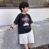 Korean Style Kids' Quick-Dry Cargo Shorts - Casual, Loose Fit for Boys