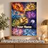 Eevee Evolutions Custom Name Diamond Painting Personalized 5D Full Drill DIY Diamond Art Home Decor