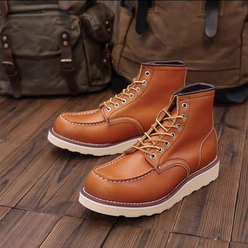 Vintage British Men Casual Ankle Boots