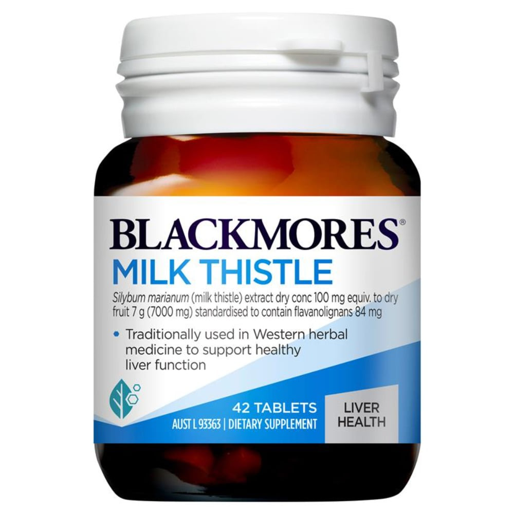 

BLACKMORES milk thistle 42tablets
