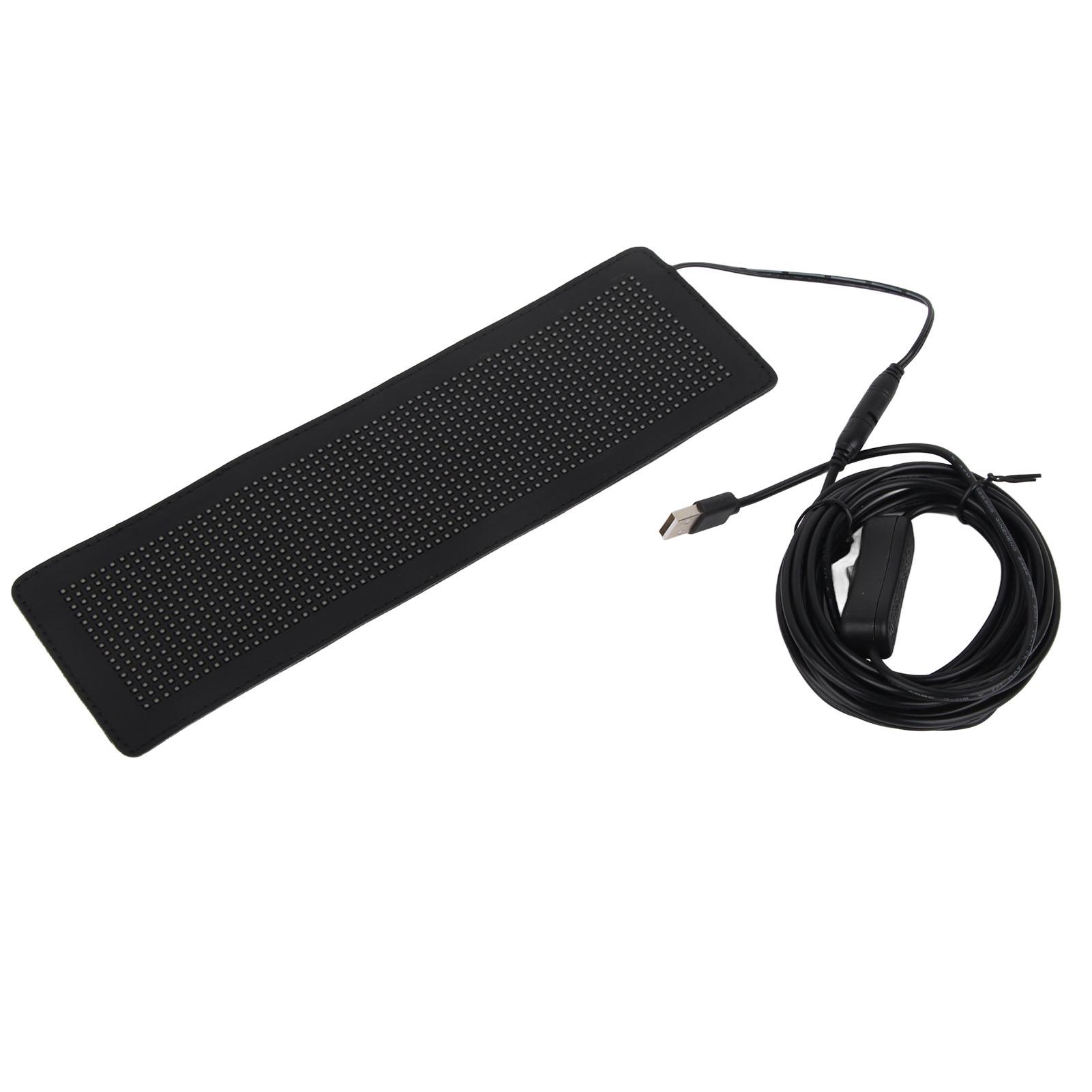 

Гибкая светодиодная матричная панель с управлением через Bluetooth APP, программируемая, гибкая, ультратонкая светодиодная вывеска для