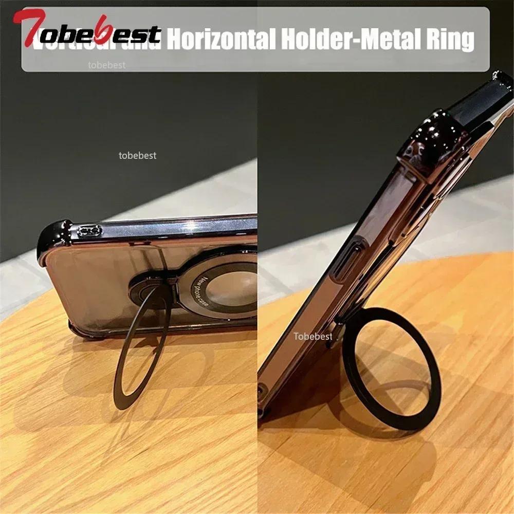 Stoßfeste Beschichtung Magnetische Halterung Magsafe Hülle Für Xiaomi Redmi 14C Note 14 Pro Plus 4G 5G Silikonhülle