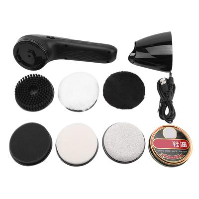 USB Rechargeable Electric Shoe Brush Handheld Multifunctional Leather Shoes Polisher