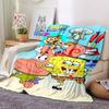 1Pc Spongebob Squarepants Adventure Blanket Soft Throw Blanket For Home Bedroom Bed Sofa Travel Office Solid Christmas Blanket