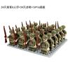 24PCS World War II Troops, American, Soviet Union, China, British Soldiers, Mini Action Figures, Humanoid Dolls, Toy Boys.