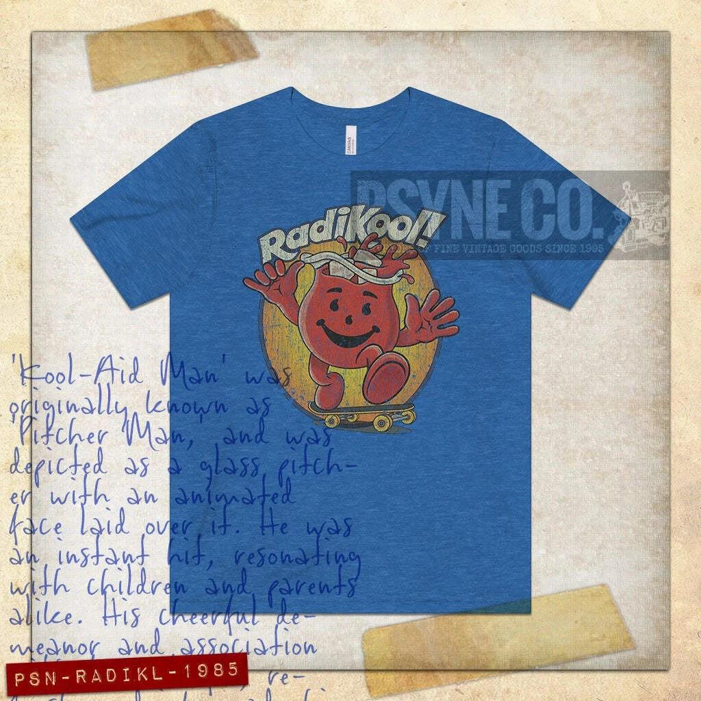 

RadiKool Skater 1985 Vintage Men s T shirt S