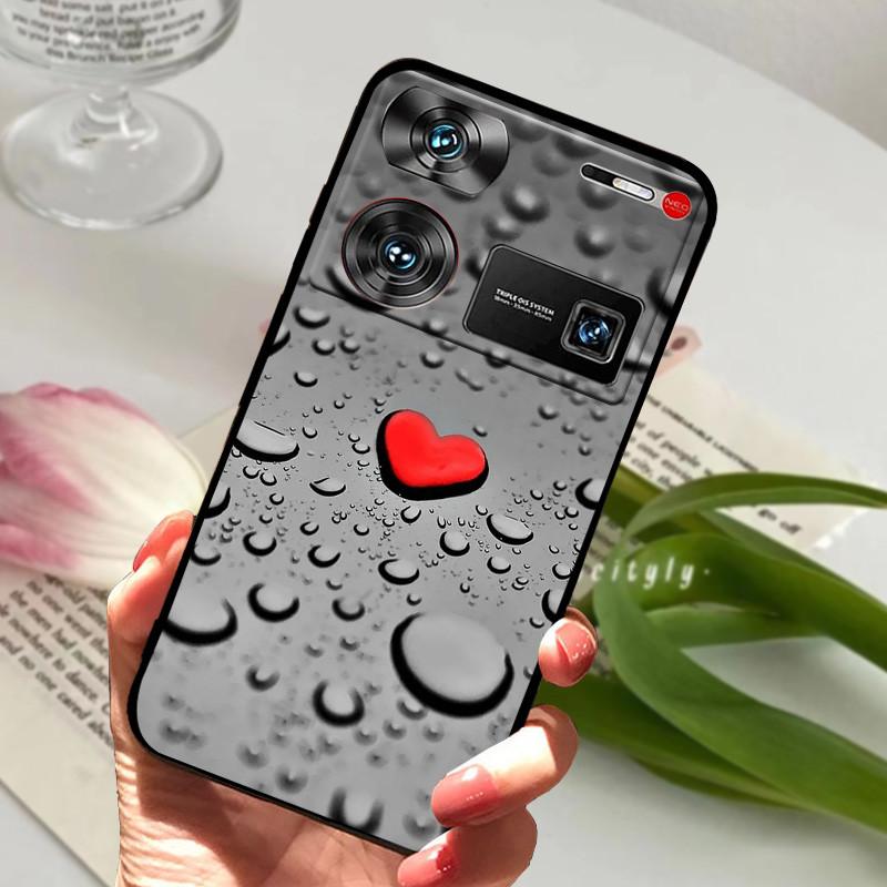 For Nubia Z60 Ultra Case Shockproof Soft TPU Silicone Phone Cover For NUBIA NubiaZ60 Z60Ultra Funda Z 60 Ultra Capa Cute Cartoon