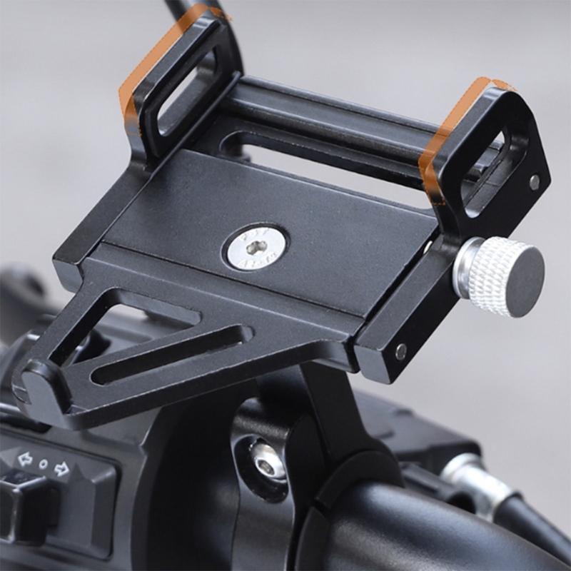 Detachable Shockproofed Bicycles Stand Secure Phone Mount Solid Cycle Phone Rack for Daily Commuters and Cyclists