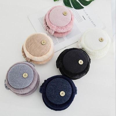 Warm Winter Fur Mink Fur Convenient Earmuffs