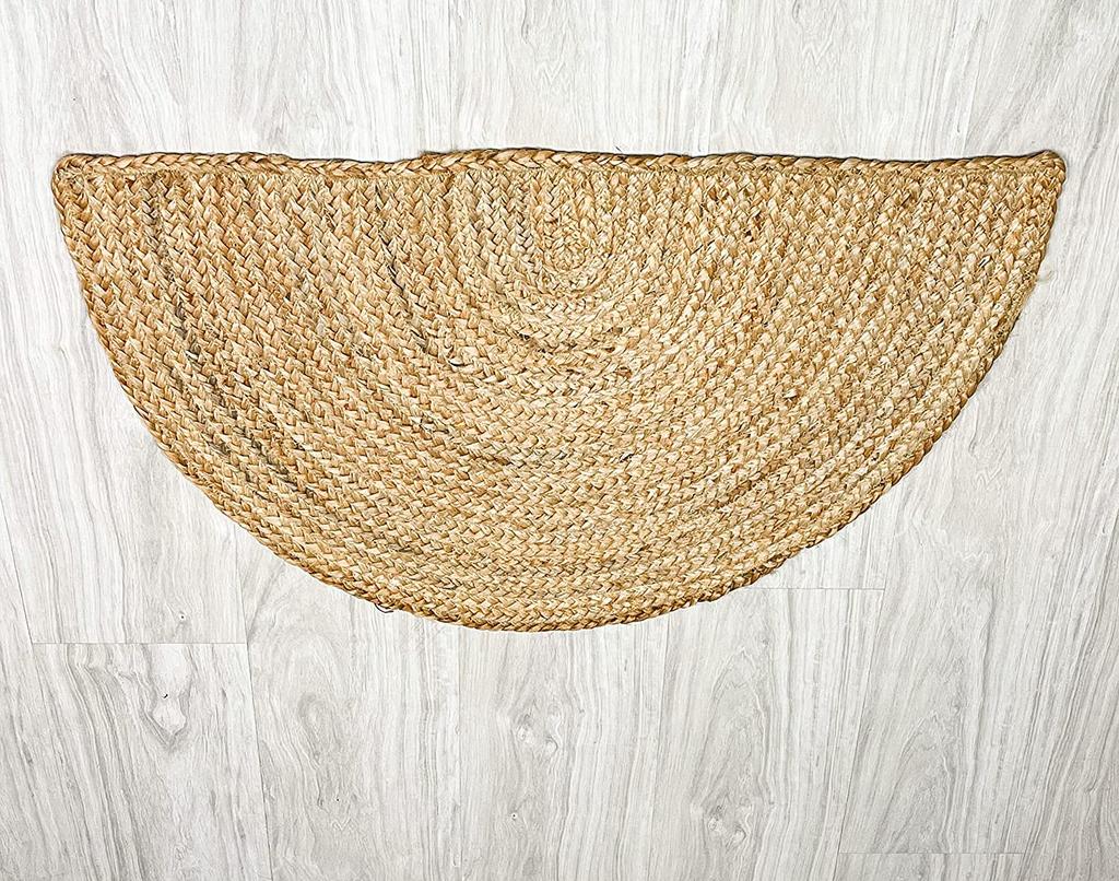 Avgari Jute Rug Round Handmade Natural Rug for Any Space Look Rustik Decor For Any Space Area