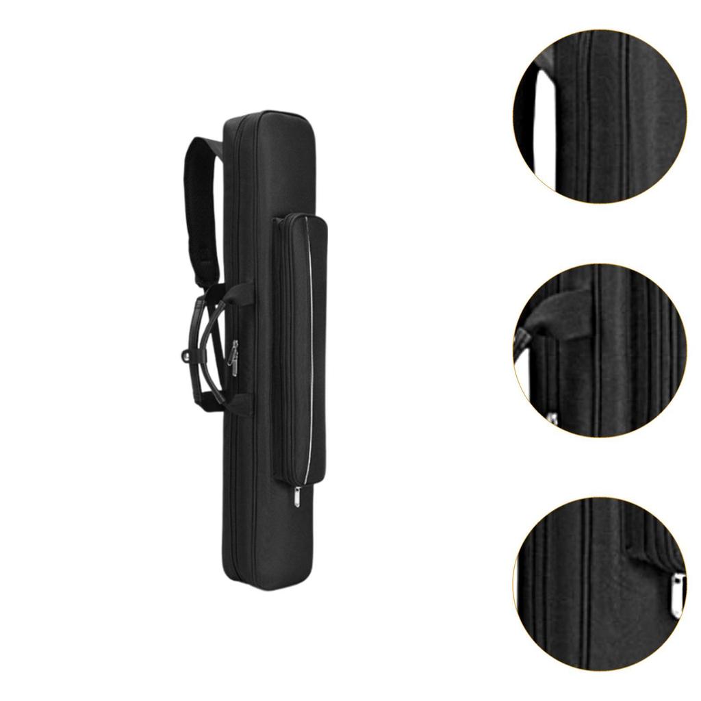 Billiard Cue Stick Carrier Bag with Strap for Easy Transport