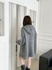 2025 High-End Korean Style Hooded Knitted Cardigan - Autumn/Winter Versatile Casual Sweater