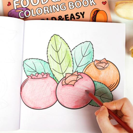 Adults Teens Coloring Book Single-Sided Pages Weird Design High-Resolution Printing Stress Relief Relaxation Drawing