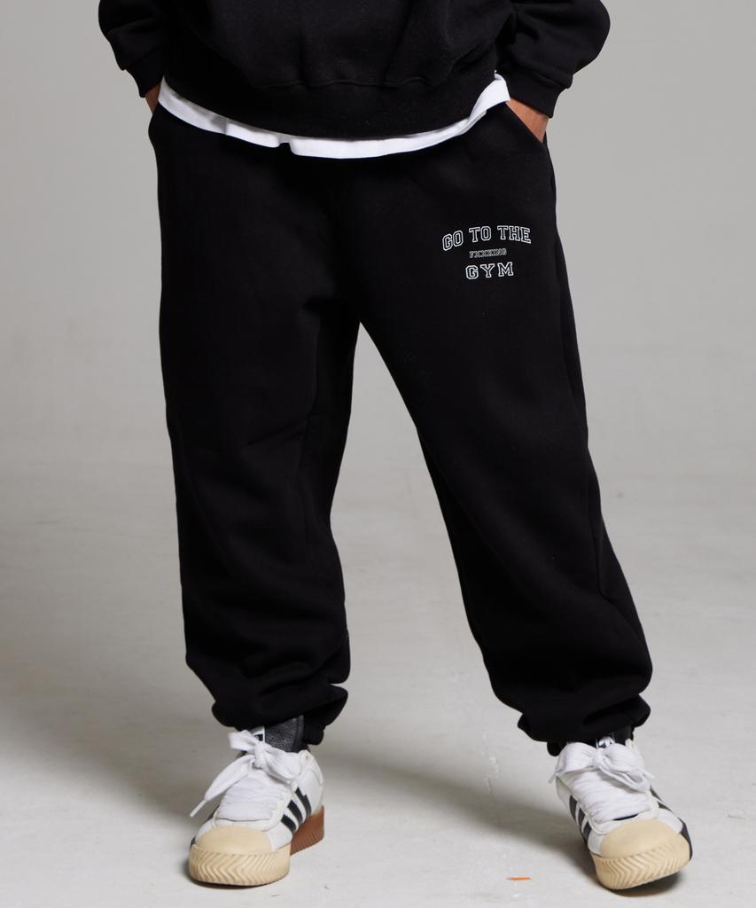 CREAM SODA LAB Go To The Gym Training Jogger Pants Black