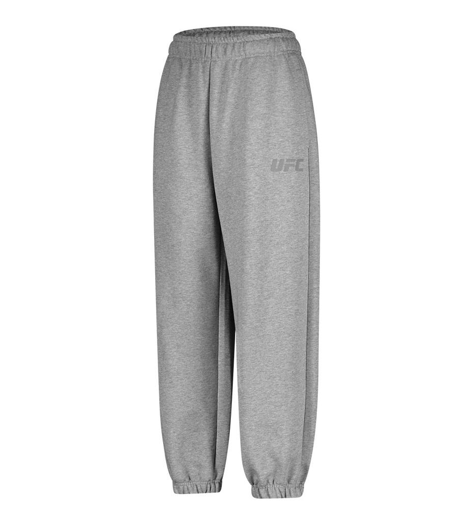 UFC SPORT Ufc Reflective Logo Loose Fit Jogger Pants Melange Grey U2Lpv1312Mg