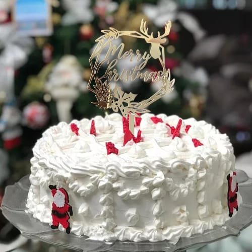 Christmas cake toppers, cupcake toppers, birthday cake toppers, Christmas cake decorations, cake picks, cupcake toppers, cake inserts, Christmas cake