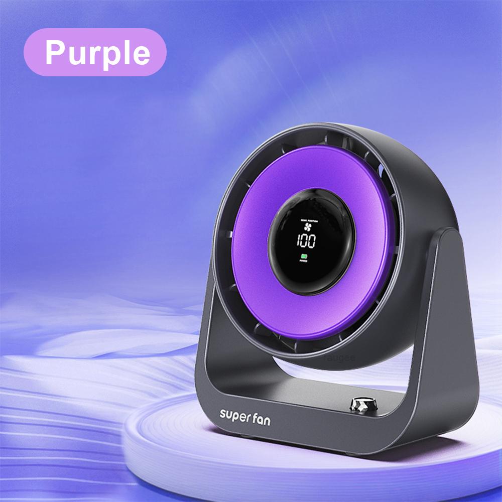 

Беспроводной турбовентилятор, портативный вентилятор для циркуляции воздуха, настенный потолочный светильник, 4000 мАч, перезаряжаемый через USB, электрический настольный вентилятор серый