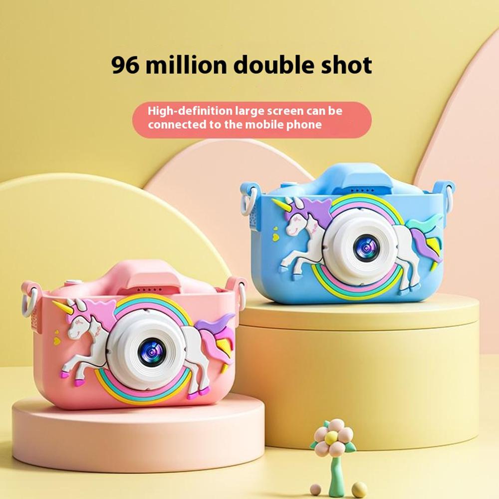

Y20 Cartoon Children Camera Kids Educational Toy Birthday Gift for Kids Toddlers Pink