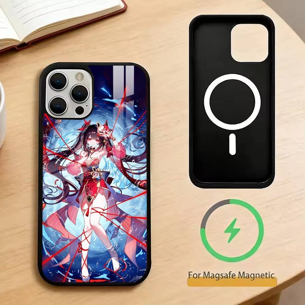 Honkai Star Rail   Phone Case For iPhone17,16,15,14,13,12,11 Plus,Pro Magnetic For Magsafe Wireless Charging