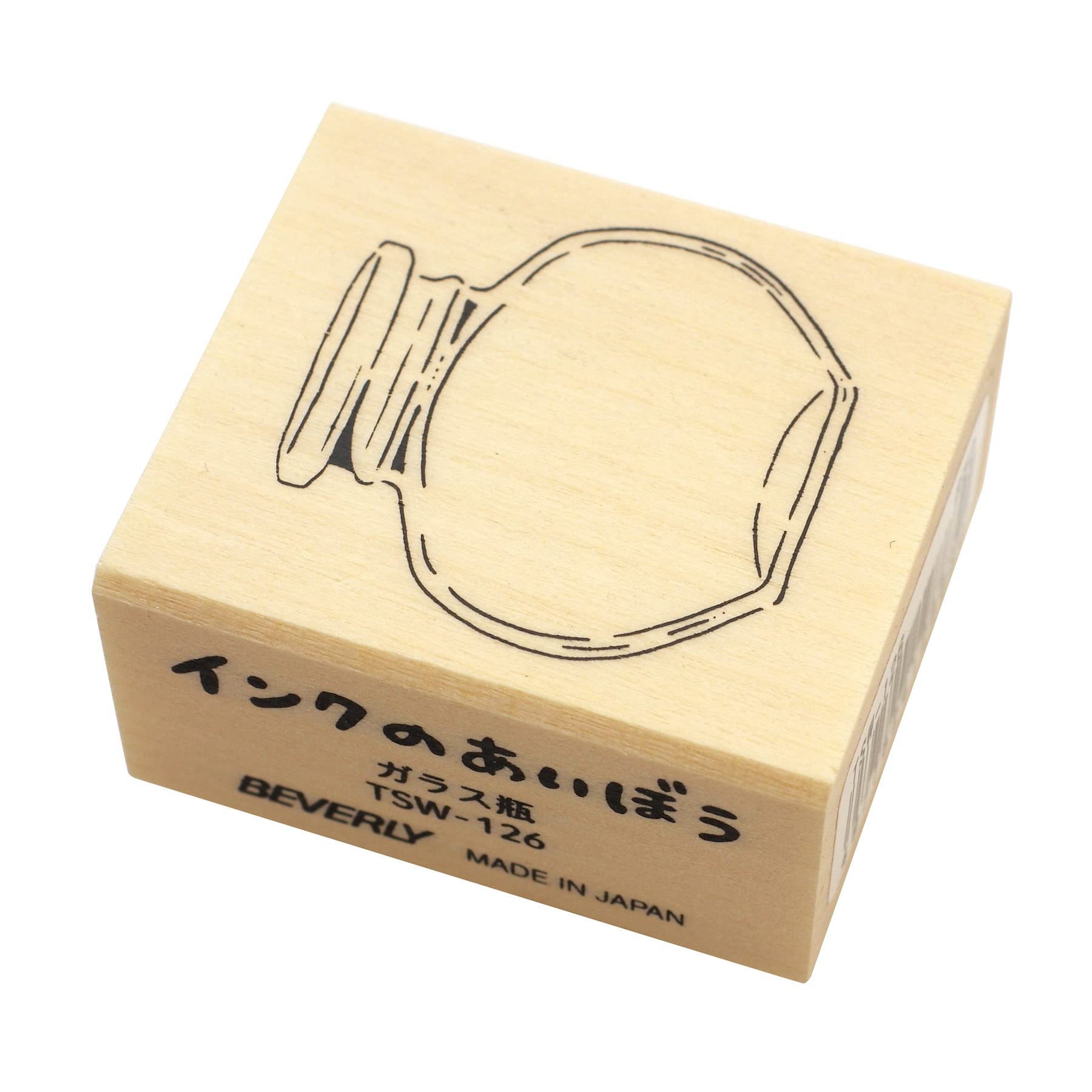 

Beverly Hanko Stamp Ink Lover Glass Bottle TSW-126