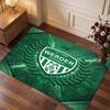 Tappeto in Velluto di Cristallo con Stampa Calcio Werder Bremen, Comodo Assorbente d'Acqua Antiscivolo Tappeto per Pavimenti Interni
