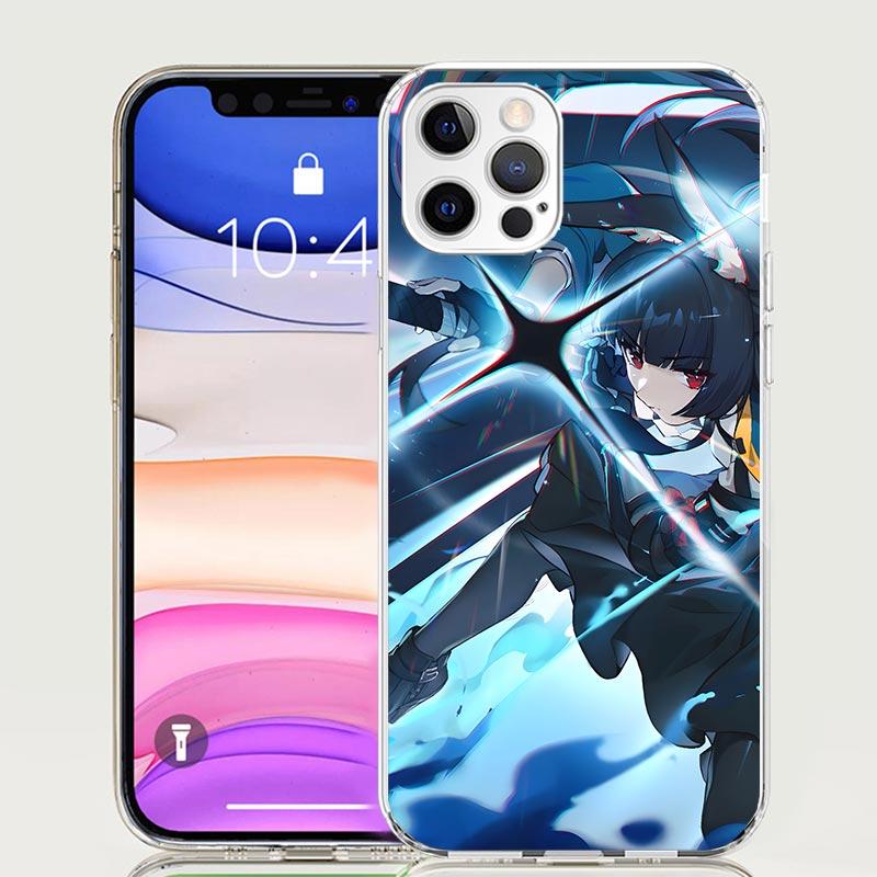 Hoshimi Miyabi Zenless Zone Zero ZZZ Phone Case For iPhone 17 Air 16 15 Plus 11 14 Pro Max 13 Mini 12 7 8 + SE Pattern Art Custo