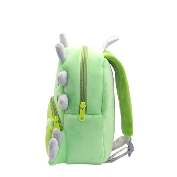 Dinosaur Backpack for Kids, Kindergarten School Bag, Lightweight Durable Large Capacity Adjustable Shoulder Straps for Boys Girls Ages 3-6