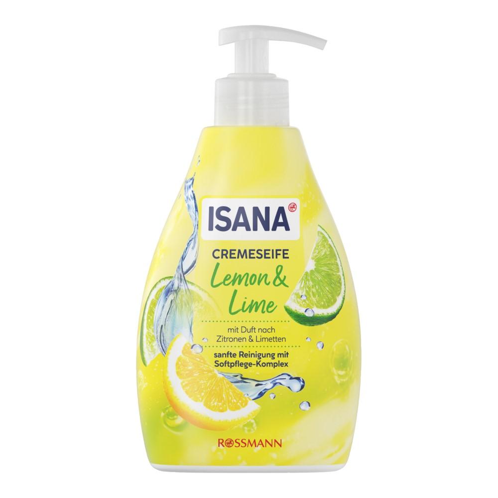 Isana Lemon & Lime Cream Hand Soap 500Ml