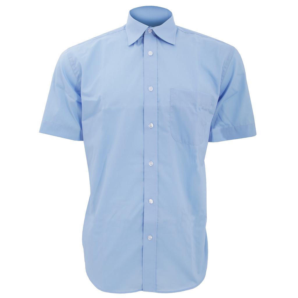 Kustom Kit Mens Short Sleeve Business Shirt