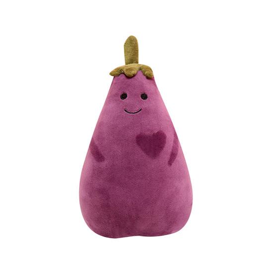 

Творческие игрушки Плюшевая кукла Милая лечебная плюшевая кукла-баклажан Расписанная вручную подушка-баклажан Забавный подарок 40cm