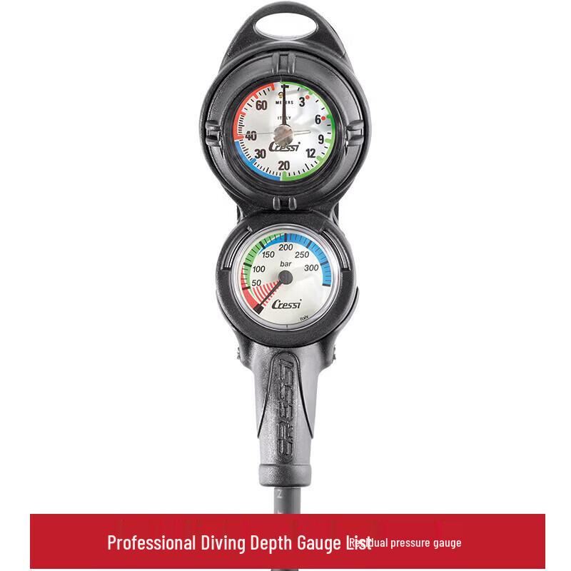 CRESSI Professional Dual Dive Gauge (Depth & Pressure)
