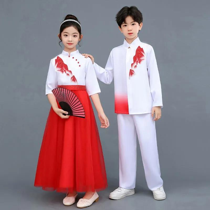 Kostiumy chóralne, Mundurki klasowe, Mundurki na konkursy śpiewu i recytacji dla starszych dzieci, Sukienki dziewczęce na Dzień Narodowy