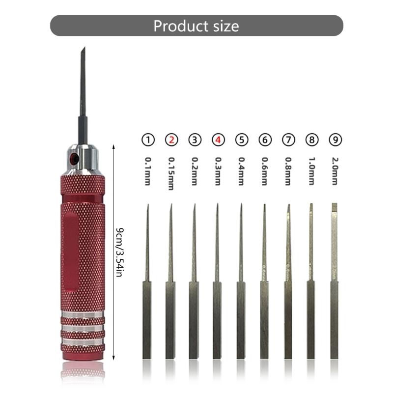 Model Scribers Resin Carving Scribers Line Hobby Cutting Tool For Model Chisels 0.1-2.0mm Cutter
