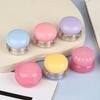 1 Pcs 5G Empty Plastic Lip Scrub Jars With Cover Balm Mask Skin Care Container Cute Blush Jar Cosmetic Jars Travel Container