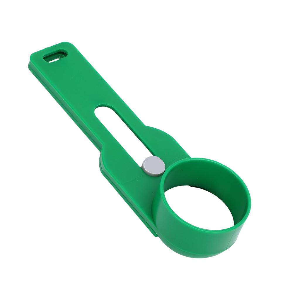 Sliding Measuring Scoop Narrow Bottles Adjustable Accurate Measuring Tool for Protein Coffee Powder Fitness Enthusiasts Wide Handle Green