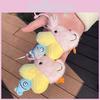 Eating Fish Pelican Plush Doll Keychain Pendant Children Day Gift Soft Cute