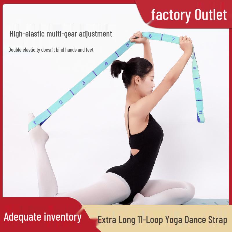 Bandă Multifuncțională Elastică și de Rezistență pentru Yoga