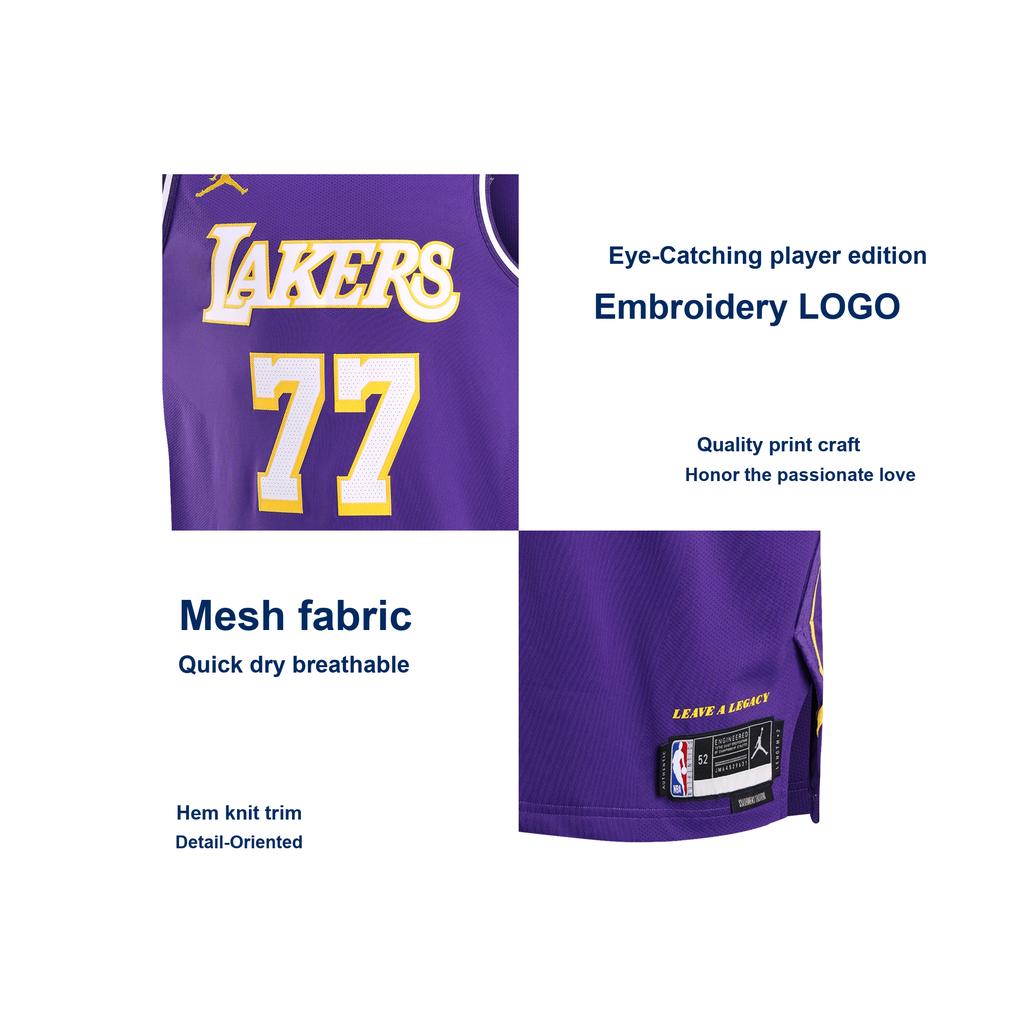 Jordan NBA Luka Doncic Authentic Adult Quick-Dry Basketball Jersey Unisex jerseys HM5510-505