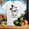 Disney Mickey Mouse Sketch T-shirt T Shirt Men Women Unisex Tshirt SY257