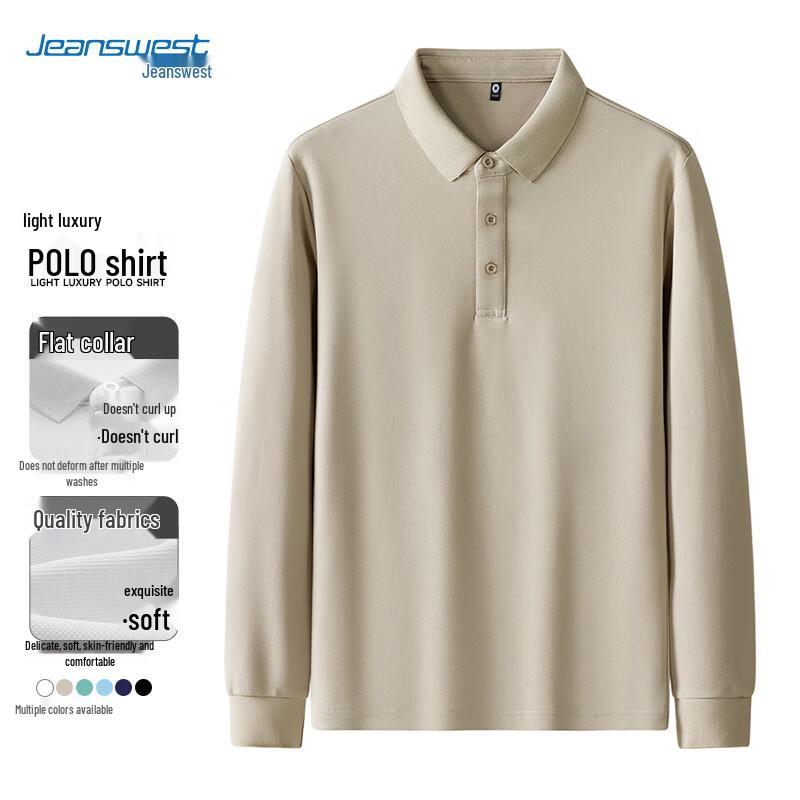 Jeanswest Men s Long Sleeve Polo Shirt XXL