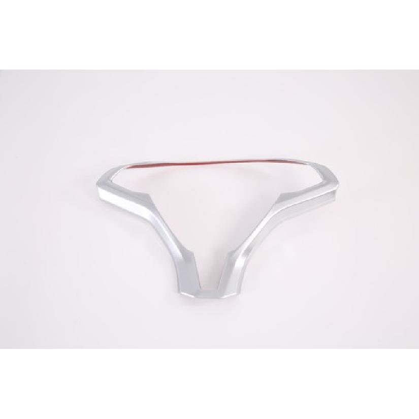 ABS Chrome Steering Wheel Frame Cover Trim For 2017- Tesla Model X 1pcs
