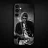K-Kurt C-Cobain Rock  Phone Case For Samsung Galaxy A73/A72/A71/A70/A53/A52/A51/Others Soft Black Shell